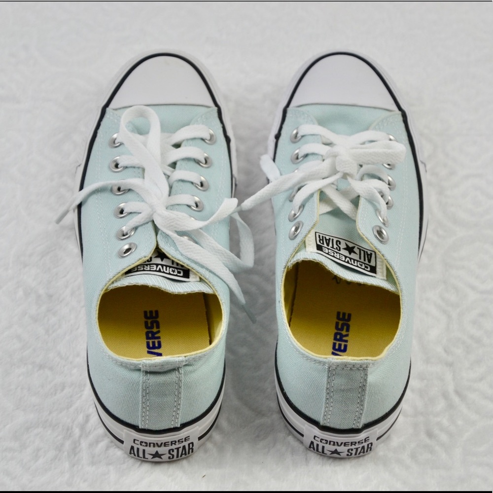 Converse All Star Sneaker Shoes Color Mint Green